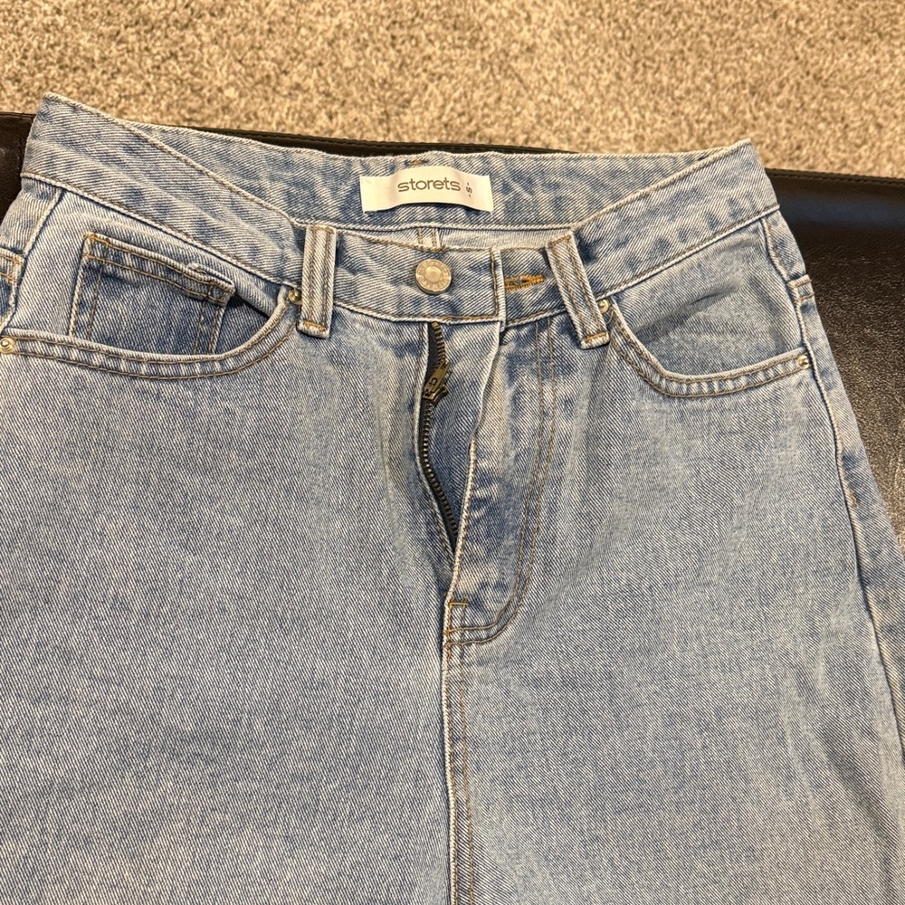Storets Sky Blue High-Waisted Jeans